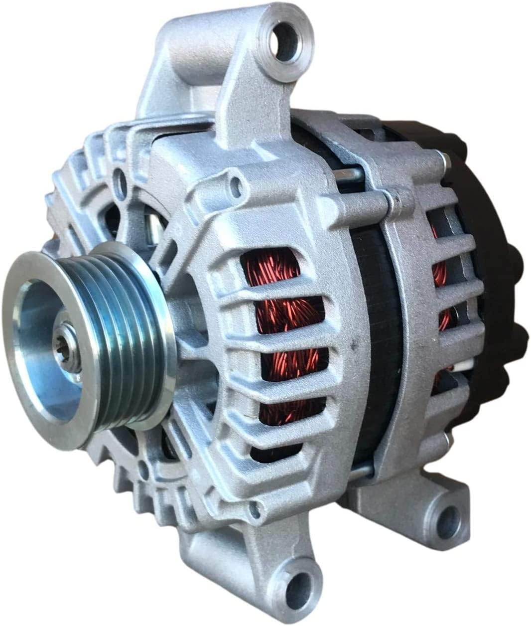 SB Parts Rebuilt (150 Amp) Alternator Compatible with Ford F-150 2010-2014 (6.2L), F-250 Super Duty 2011-2012, F-350 2011-2013, F-350 Super Duty 2011-2012 (150Amp)