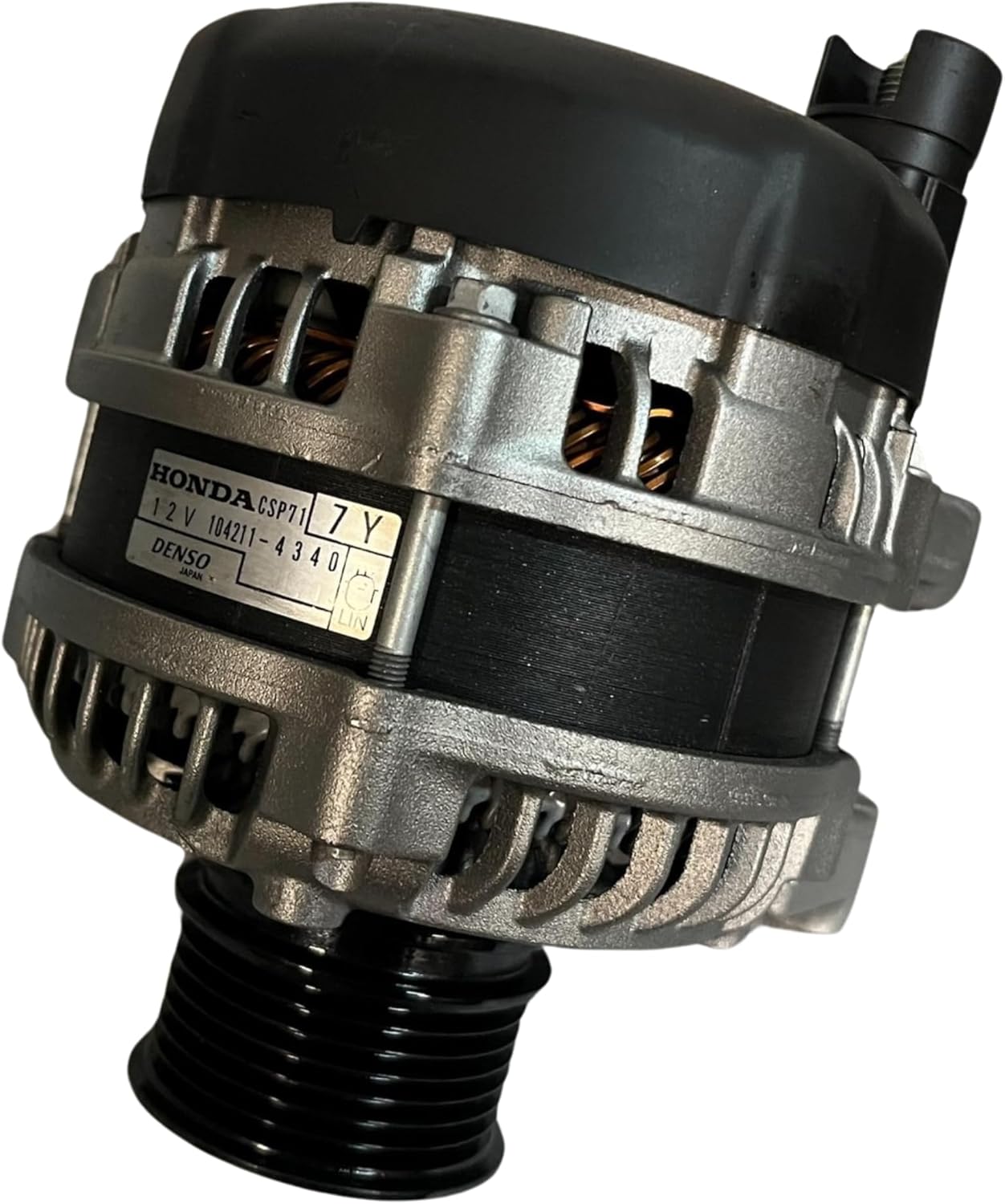 OEM (135Amp) Alternator Compatible with Honda Civic (1.5L) 2018 2019 2020 2021 2022 (1.5L), Accord (1.5L) 2018-2022, CRV 17-2022 (1.5L) (Will not fit 2.0L)