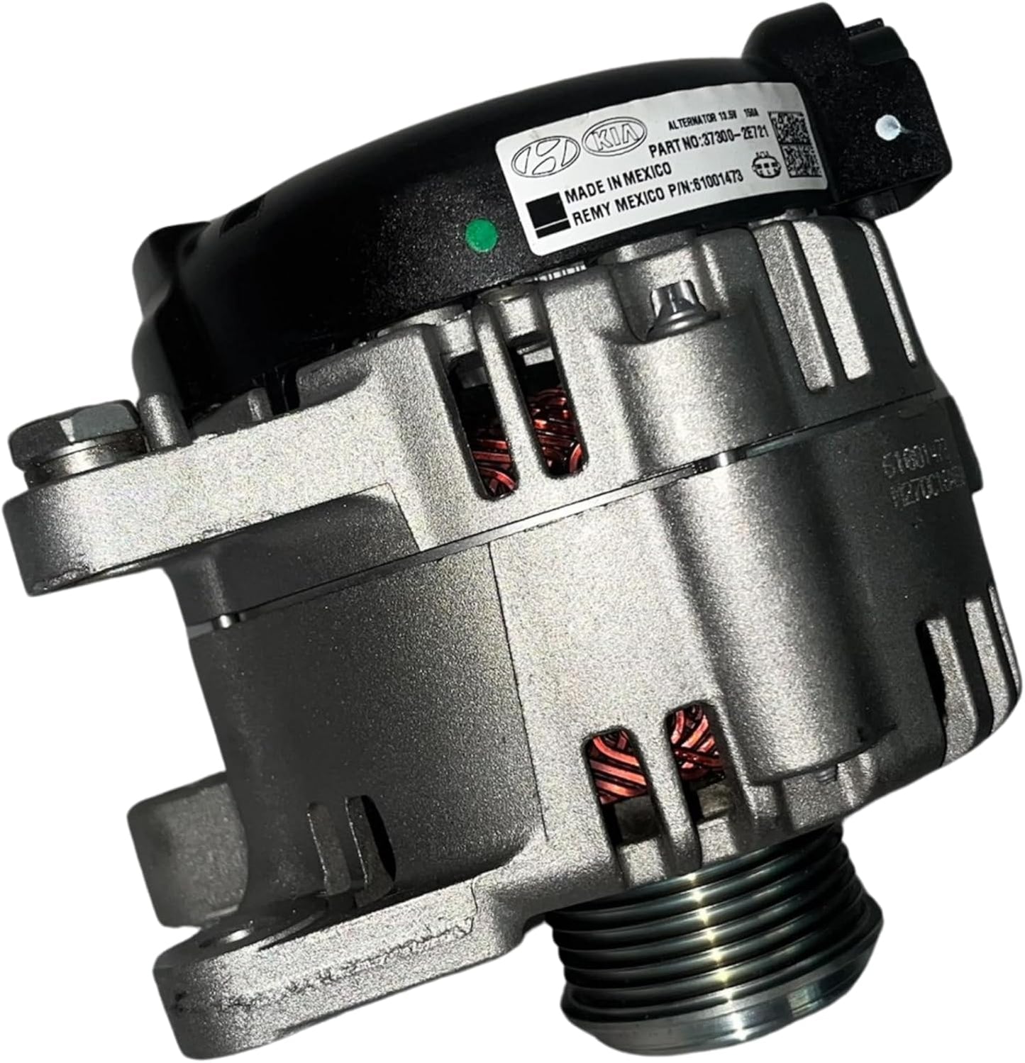 OEM Alternator Compatible with Hyundai Elantra 2017 2018 2019 2020, Compatible with Kia Forte (2.0L) 17-2021