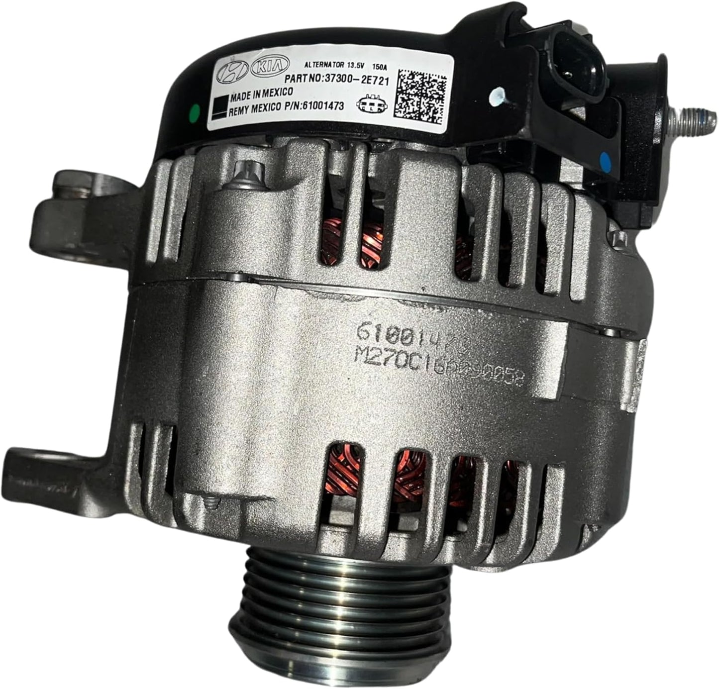 OEM Alternator Compatible with Hyundai Elantra 2017 2018 2019 2020, Compatible with Kia Forte (2.0L) 17-2021