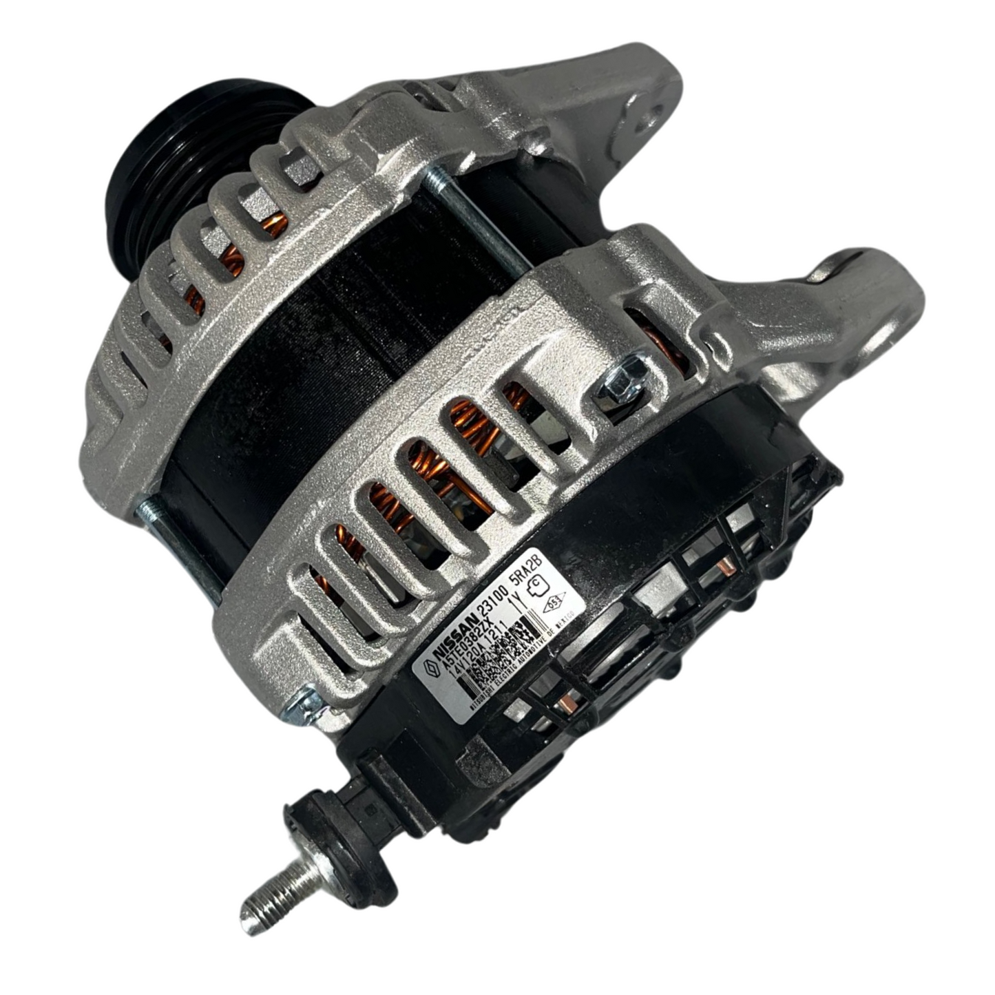 SB Parts OEM Alternator 120 Amp Replacement Compatible with Nissan Versa 2020-2022, Kicks 2020 2021 '22 2023 1.6L