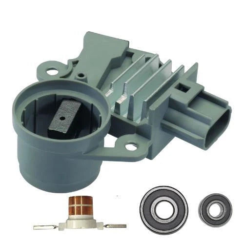 For New Alternator kit 6 Ford Mercury Regulator Brushes Bearings Slip Ring
