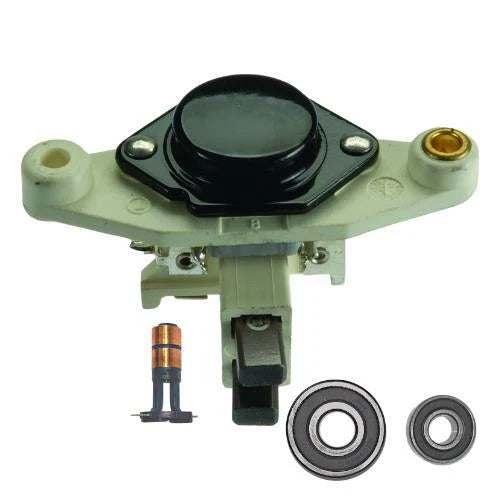 For New Alternator kit 6 Audi Ferrari Volvo Regulator Brushes Bearings Slip Ring