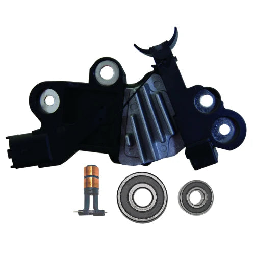 For New Alternator kit 6 Mini Regulator Brushes Bearings Slip Ring