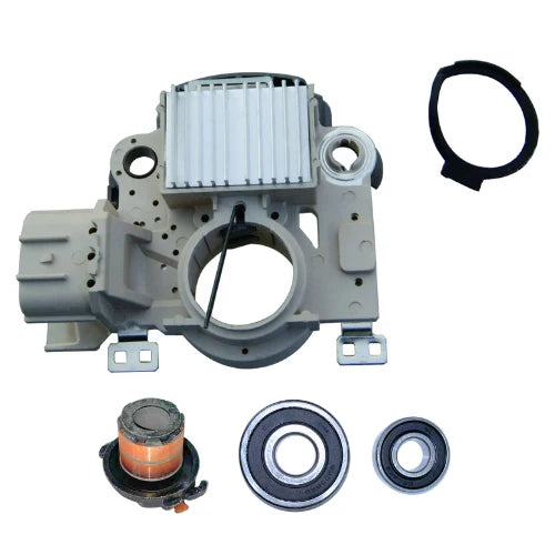 For New Alternator kit 6 Mazda Regulator Brush Bearings Slip Ring