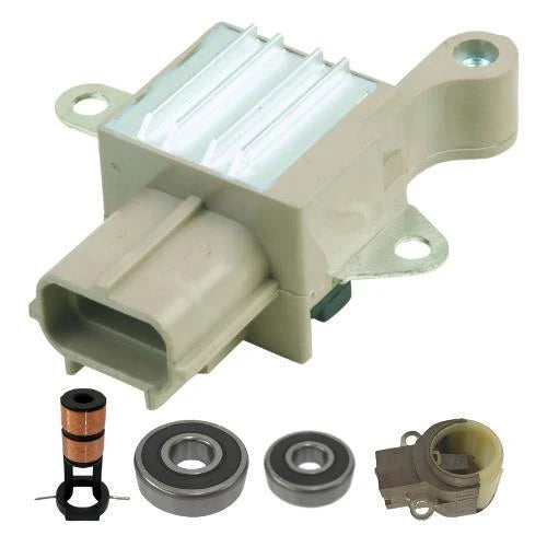 For New Alternator kit 6 Ford Lincoln Mercury Regulator Brush Holder Bearings