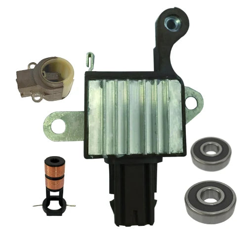 Fits New Alternator kit 6 Toyota Regulator Brush Holder Bearings Slip Ring
