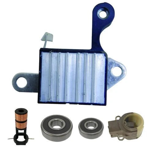 For New Alternator kit 6 BMW Regulator Bearings Brush Holder Slip Ring