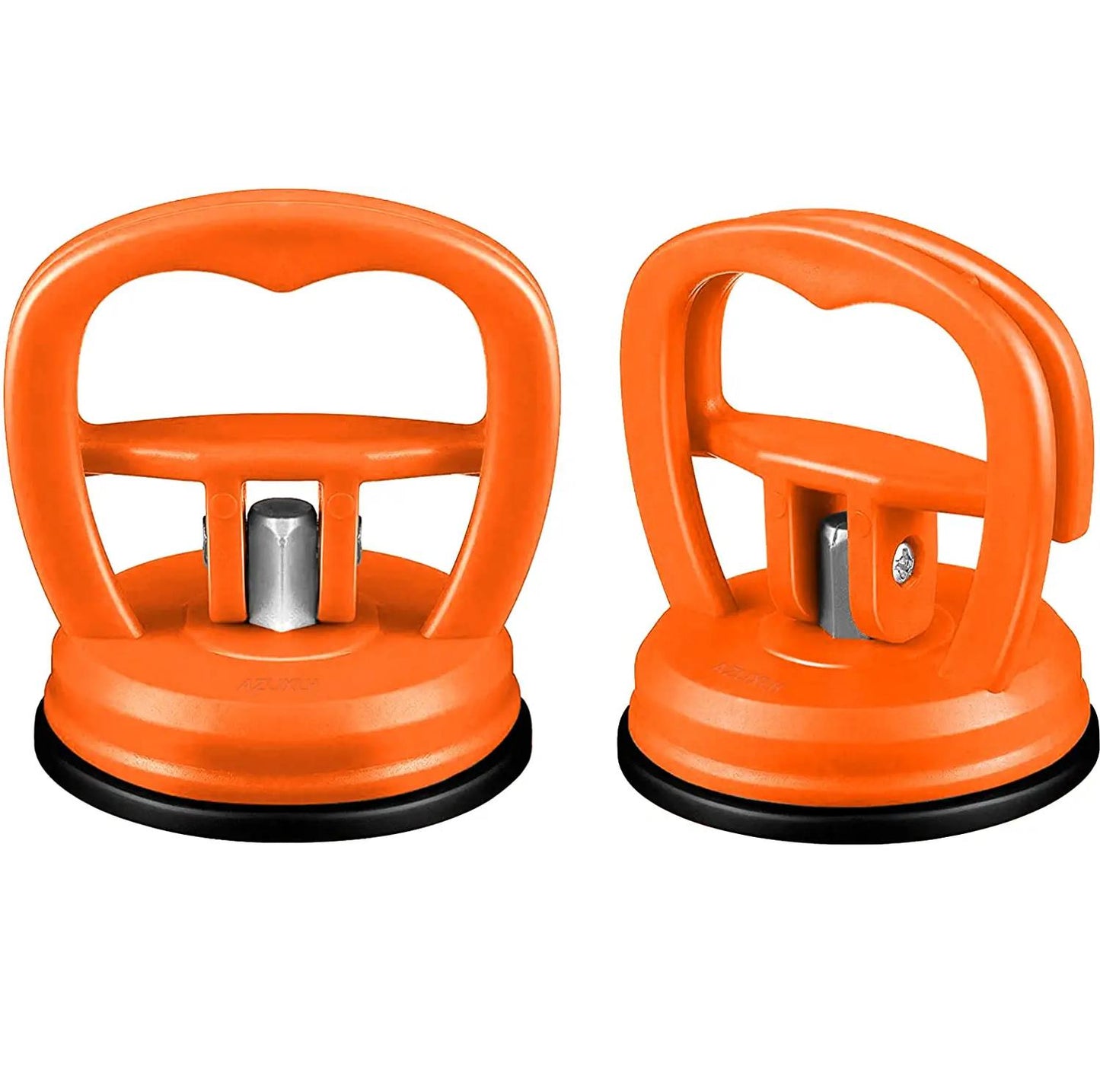 2X Heavy Duty Suction Cup Car Dent Remover Puller Car Rubber Pad Lifter Orange