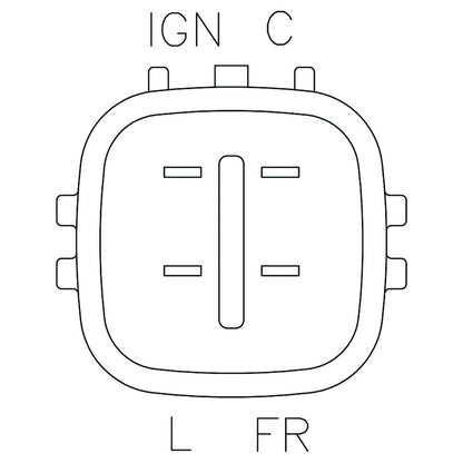 Fits Denso Acura Honda 2003-2008 Replacement New Alternator Regulator in6307