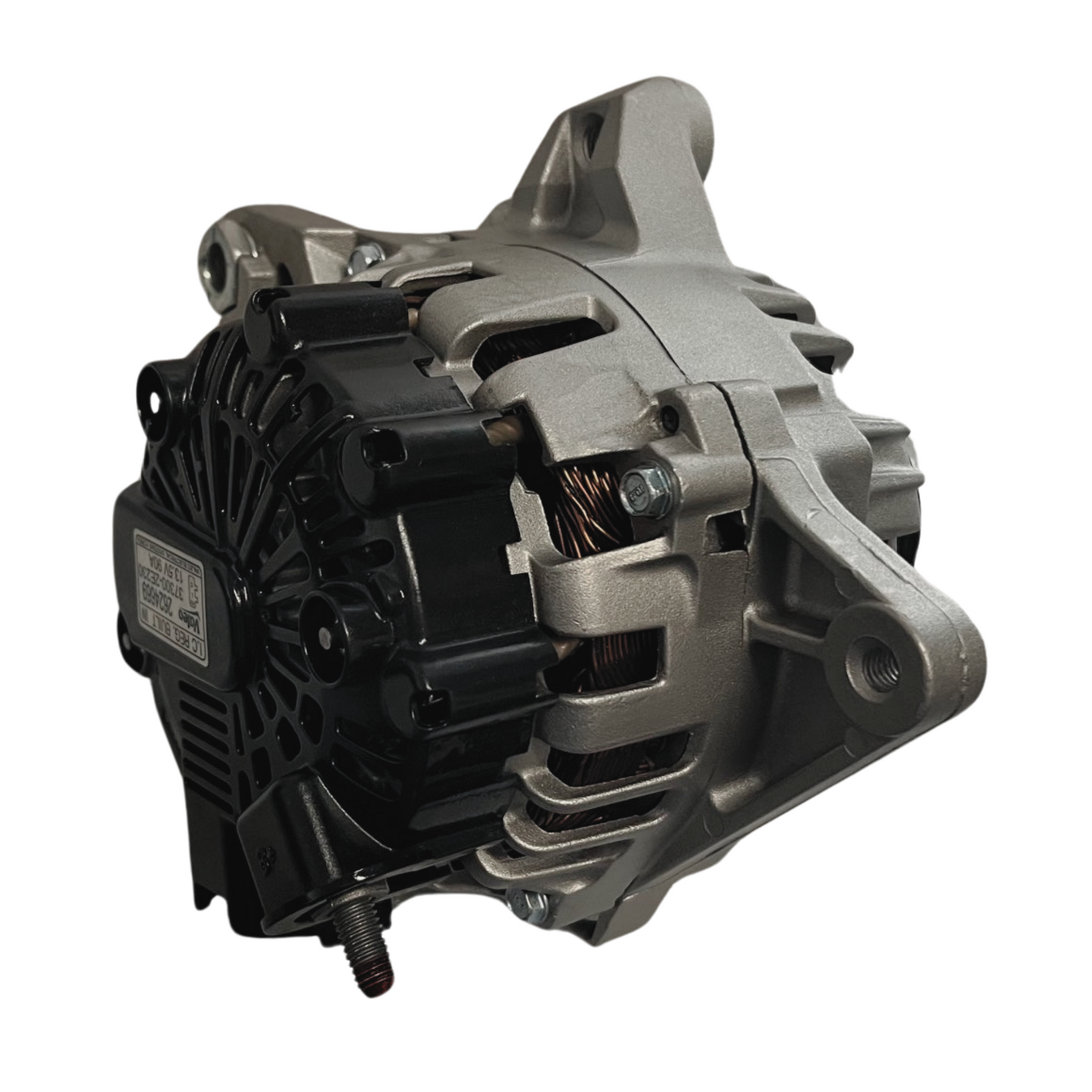 SB Parts OEM Alternator Compatible with Kia Forte, Forte5 2017-2018 2.0L (90 Amp. with Clutch Pulley)