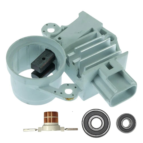 For New Alternator kit 6 Ford Mercury Regulator Brushes Bearings Slip Ring