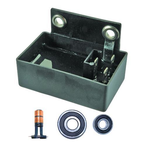 For New Alternator kit 6 Audi Mercedes-Benz Mercury Opel Porsche Regulator Brush