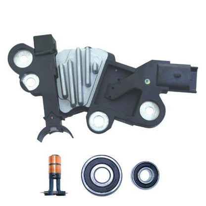 For New Alternator kit 6 Mini Regulator Brushes Bearings Slip Ring