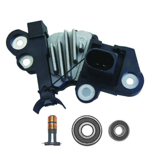 For New Alternator kit 6 Audi Volkswagen Regulator Brushes Bearings Slip Ring
