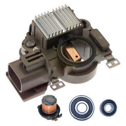 For New Alternator kit 6 Kia Mazda Regulator Brush Bearings Slip Ring