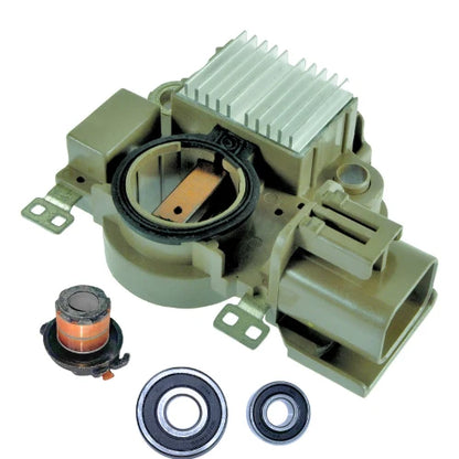 For New Alternator kit 6 Mazda Regulator Brush Bearings Slip Ring