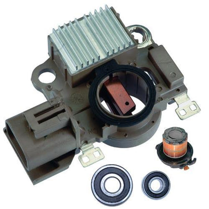 For New Alternator kit 6 Infiniti Nissan Regulator Brush Bearings Slip Ring