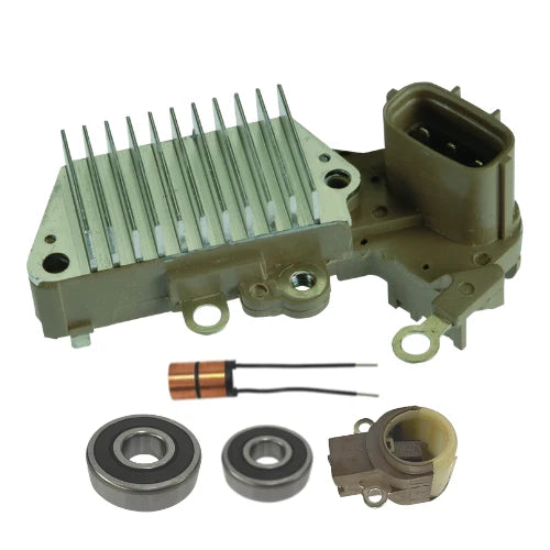 For New Alternator kit 6 Lexus Toyota Regulator Brush Holder Bearings Slip Ring
