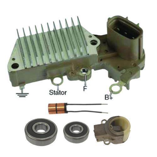 For New Alternator kit 6 Chevy Geo Lexus Toyota Regulator Holder Bearing Slip