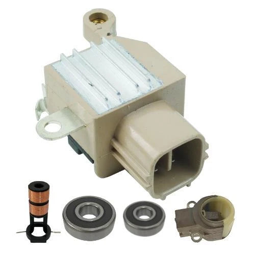 Fits New Alternator kit 6 Lexus Toyota Regulator Brush Holder Bearings Slip Ring