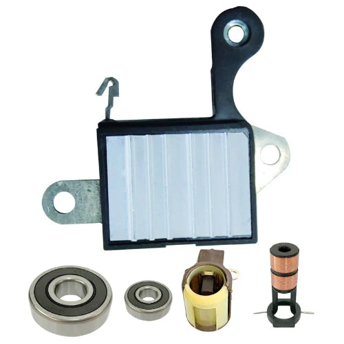 For New Alternator kit 6 Toyota Regulator Brush Holder Bearings Slip Ring