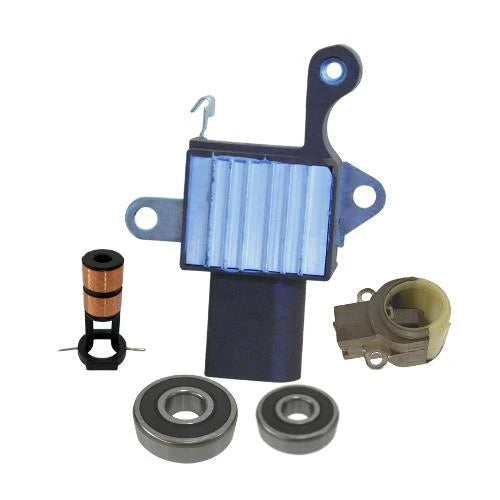 For New Alternator kit 6 Ford Regulator Bearings Brush Holder Slip Ring