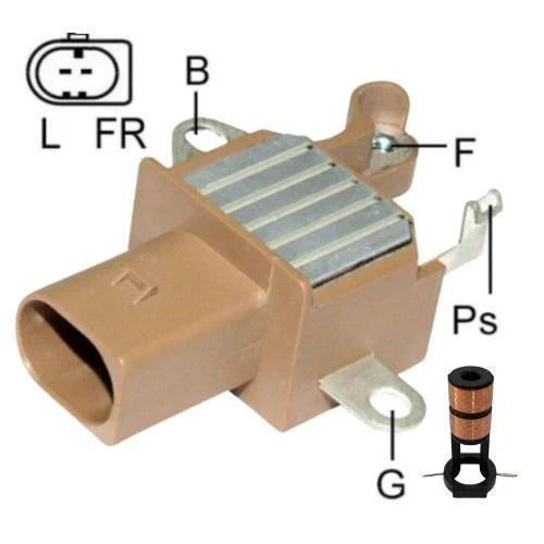 For New Alternator kit 7 Toyota Regulator Slip Ring