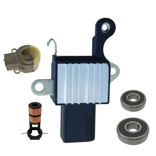 For New Alternator kit 6 BMW Regulator Brush Holder Bearings Slip Ring