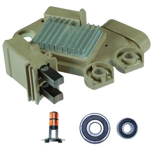 For New Alternator kit 6 Chevy Oldsmobile Pontiac Regulator Brushes Bearing Slip