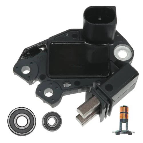 For New Alternator kit 6 Audi Volkswagen Regulator Brushes Bearings Slip Ring