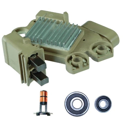 For New Alternator kit 6 Buick Chevy GMC Isuzu Regulator Brushes Bearings Slip