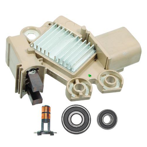For New Alternator kit 6 Nissan Regulator Brushes Bearings Slip Ring