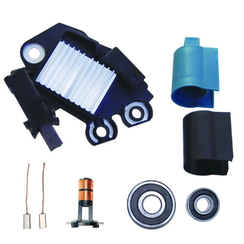 For New Alternator kit 6 Valeo Mercedes-Benz Regulator Brushes Bearing Slip Ring